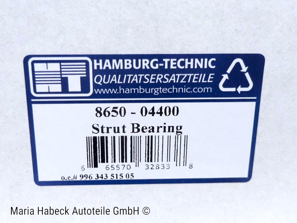 Lemförder HT Federbeinlager + Lager VA  SET  Porsche 996 / 997  99734301800