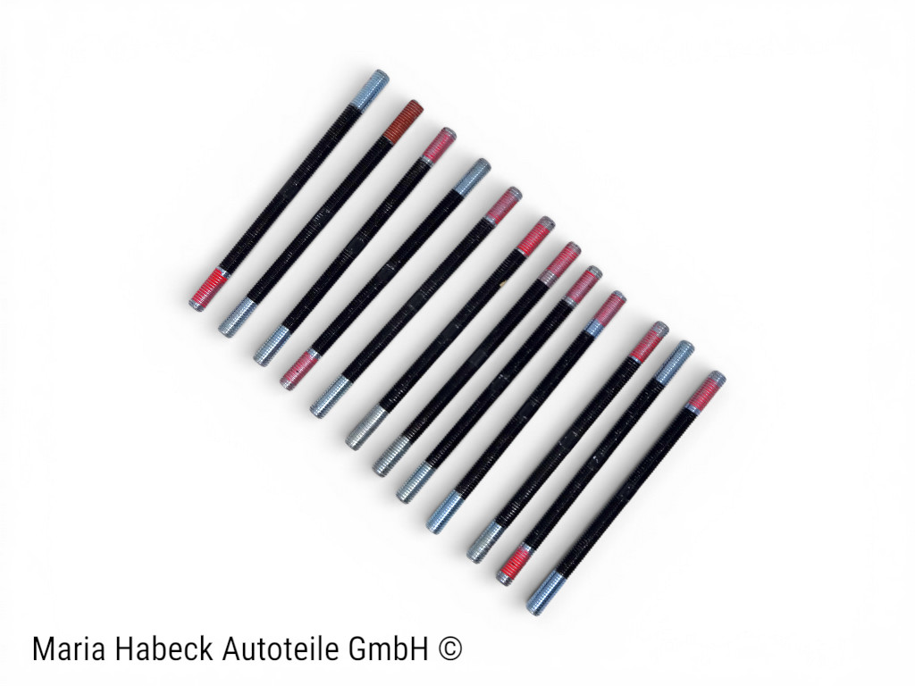 HT Zylinderkopfbolzen Stahl 993 Design SET 12 Porsche 911 964  993  99310117053