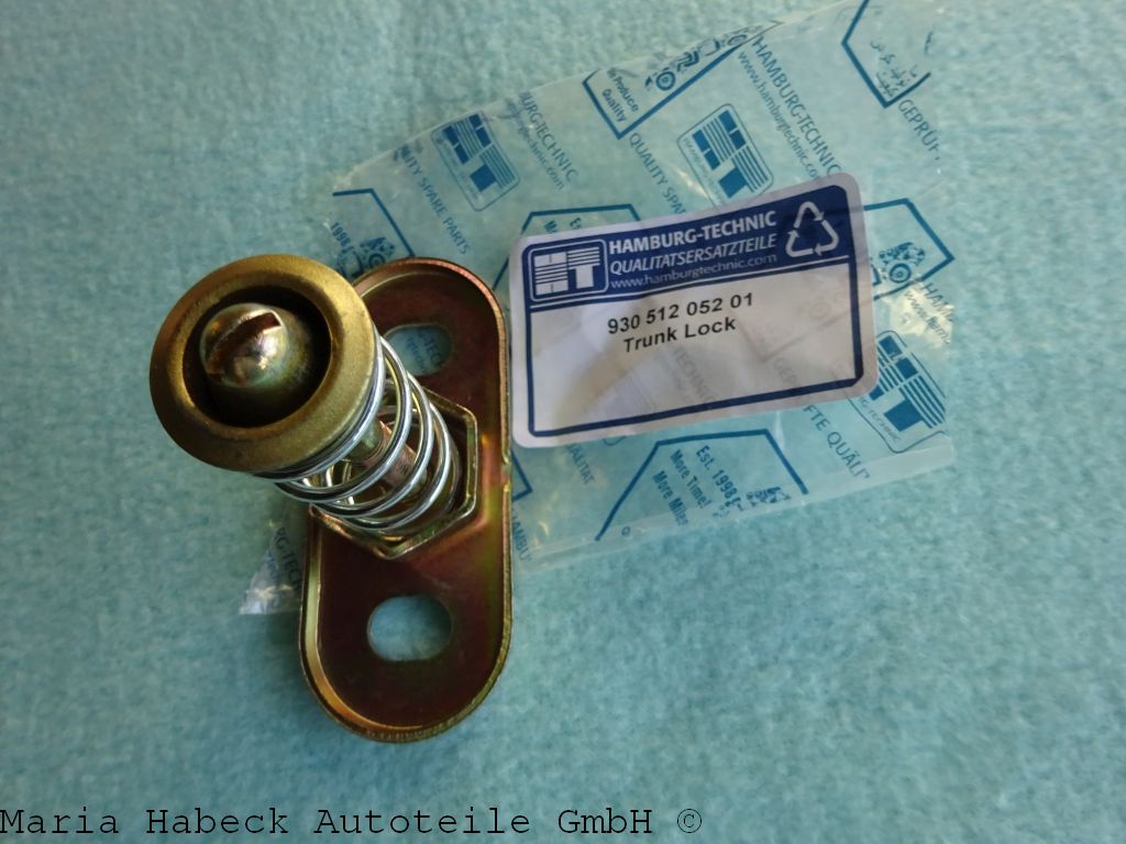 HT bonnet lock upper part tailgate Porsche 911 year 65- 89 93051205200