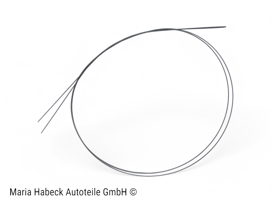 Gemo  heater flap cable / pull wire  for Posche 911 year 68-74  90142470104