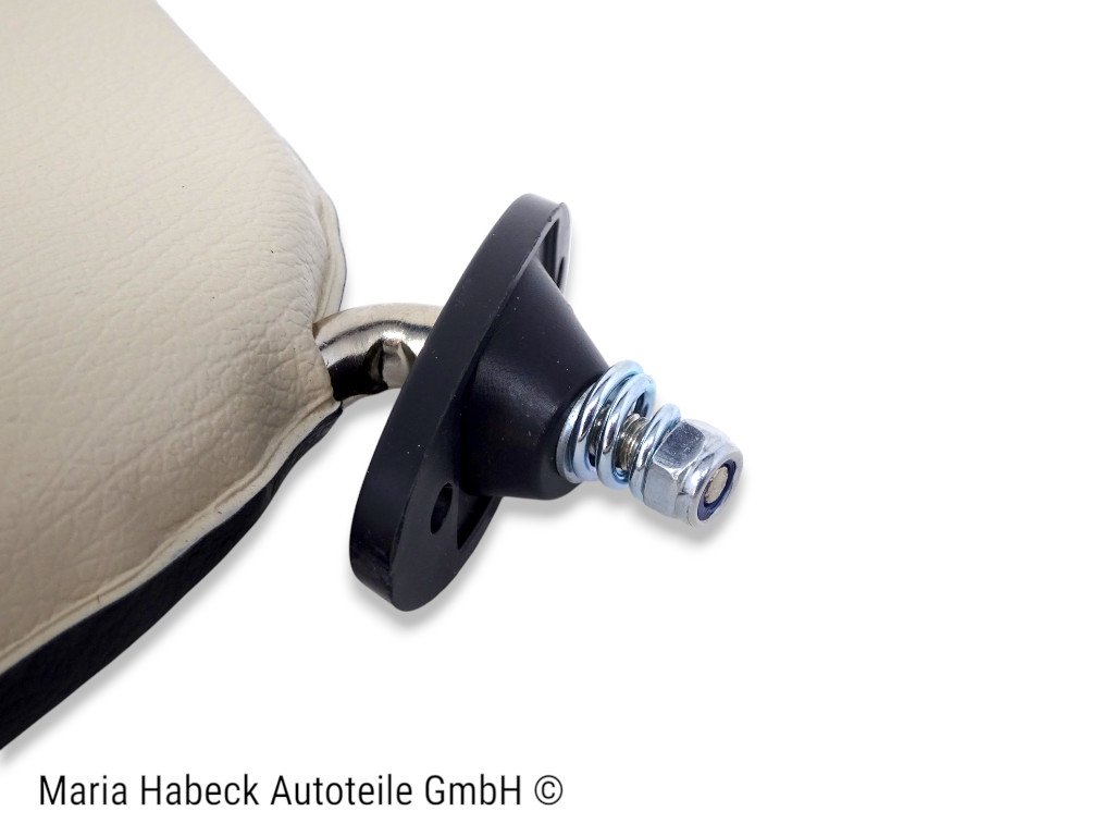 S-Trim sun visor set, black/cream, 911 Coupe, model years 68-77, 91173103102