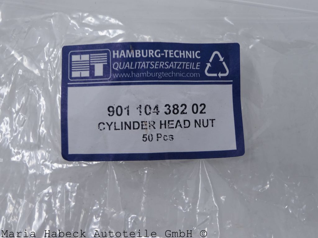 HT Zylinderkopfmutter M10  für Porsche 911 / 930  Bj. 65-89  90110438202