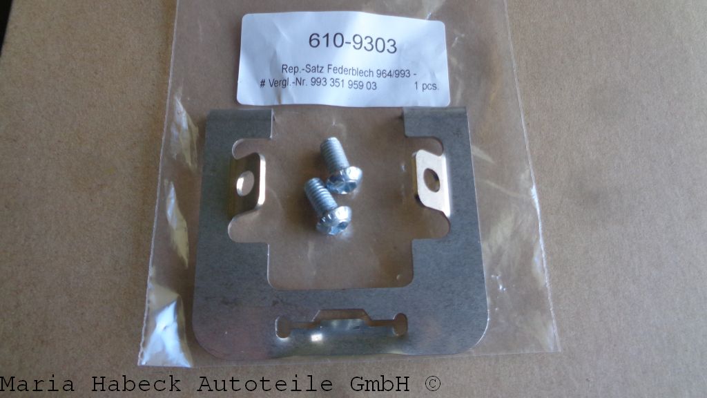 CPS Repair kit spring plate brake caliper front axle  993 351 959 03 CPS Repair kit spring plate brake caliper front axle  993 351 959 03