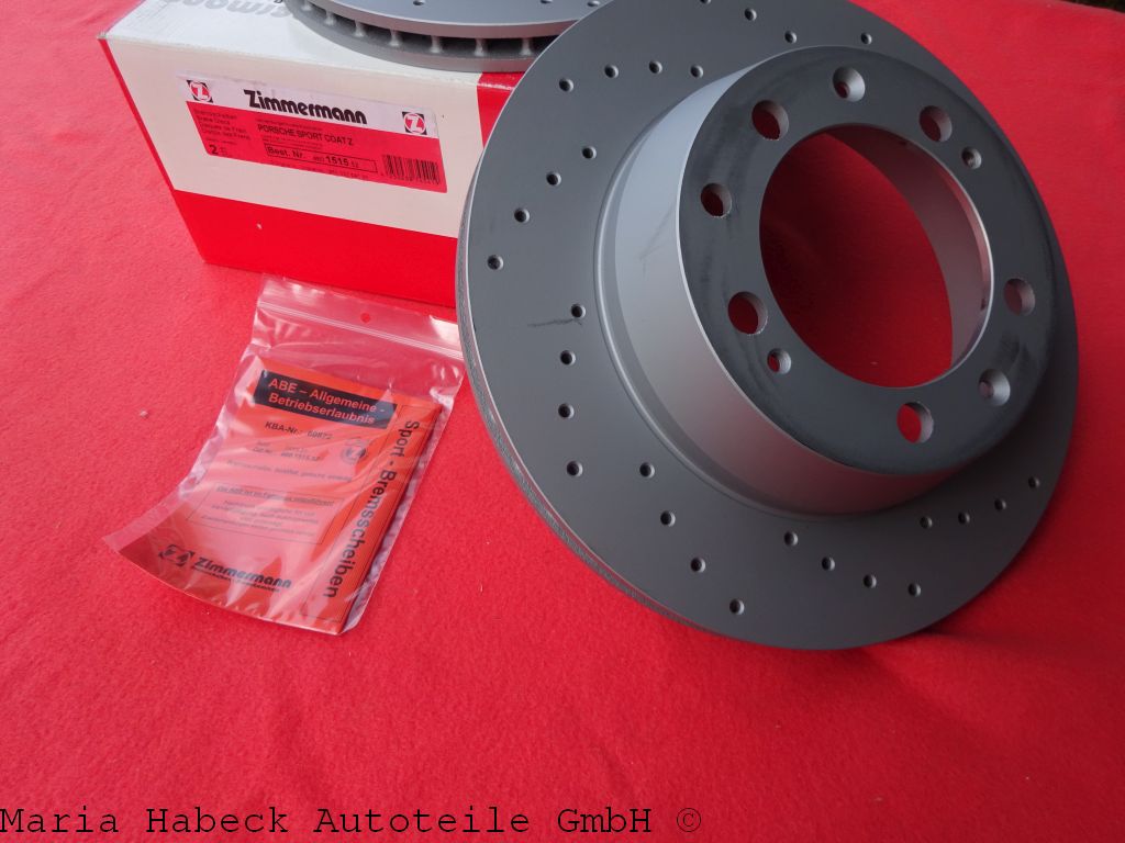 Zimmermann Brake Discs SET 928 944 Turbo 85-86 460.1515 52 95135204103 Zimmermann Brake Discs SET 928 944 Turbo 85-86 460.1515 52 95135204103