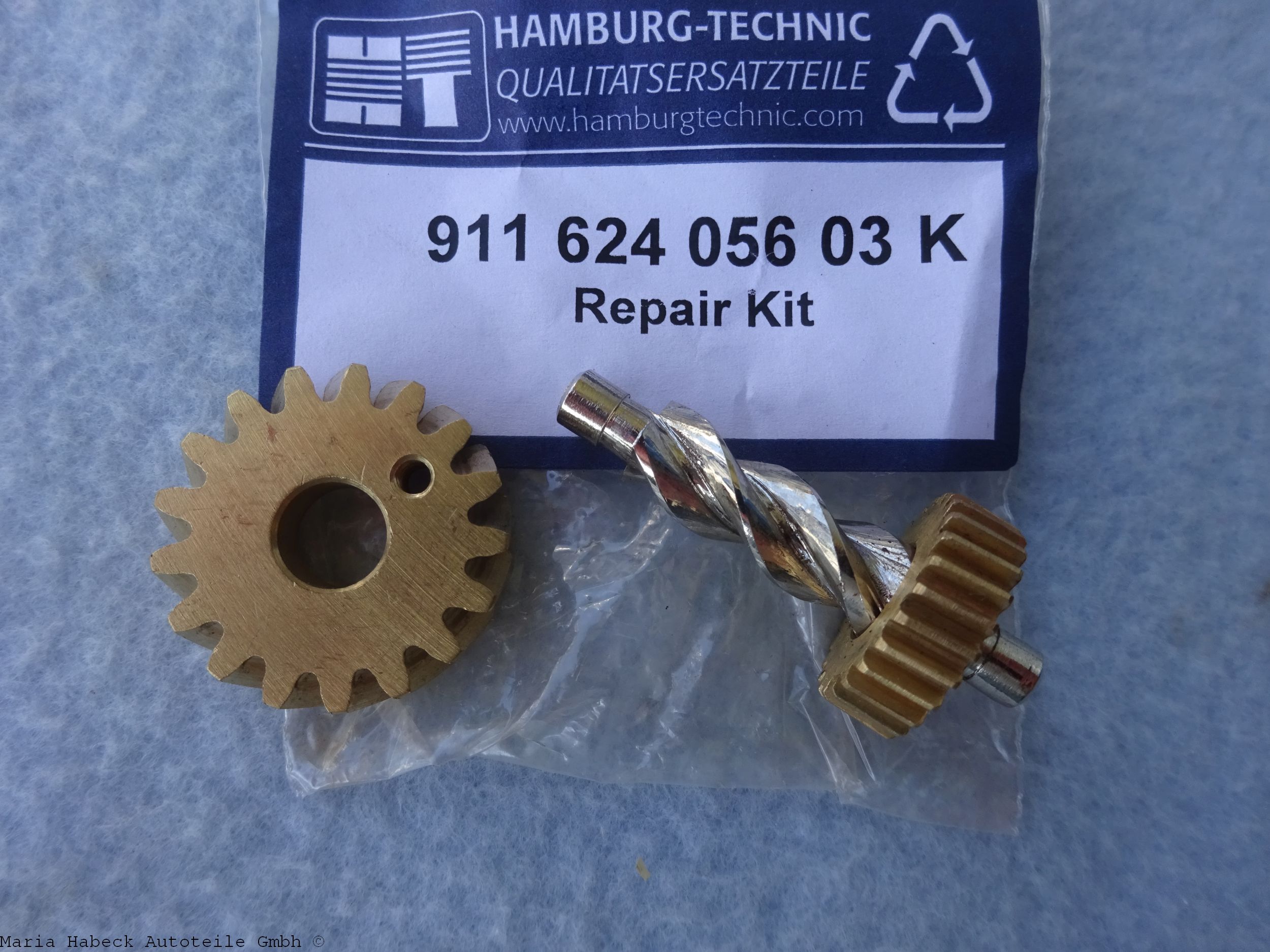 Repair kit gear set soft top motor 911 year 87-89 / 964 / 993 91162405603
