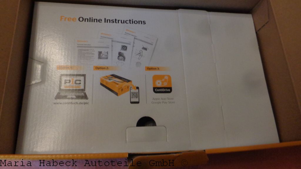 Conti Zahnriemensatz 924  komplett mit Spannrolle CT637K1