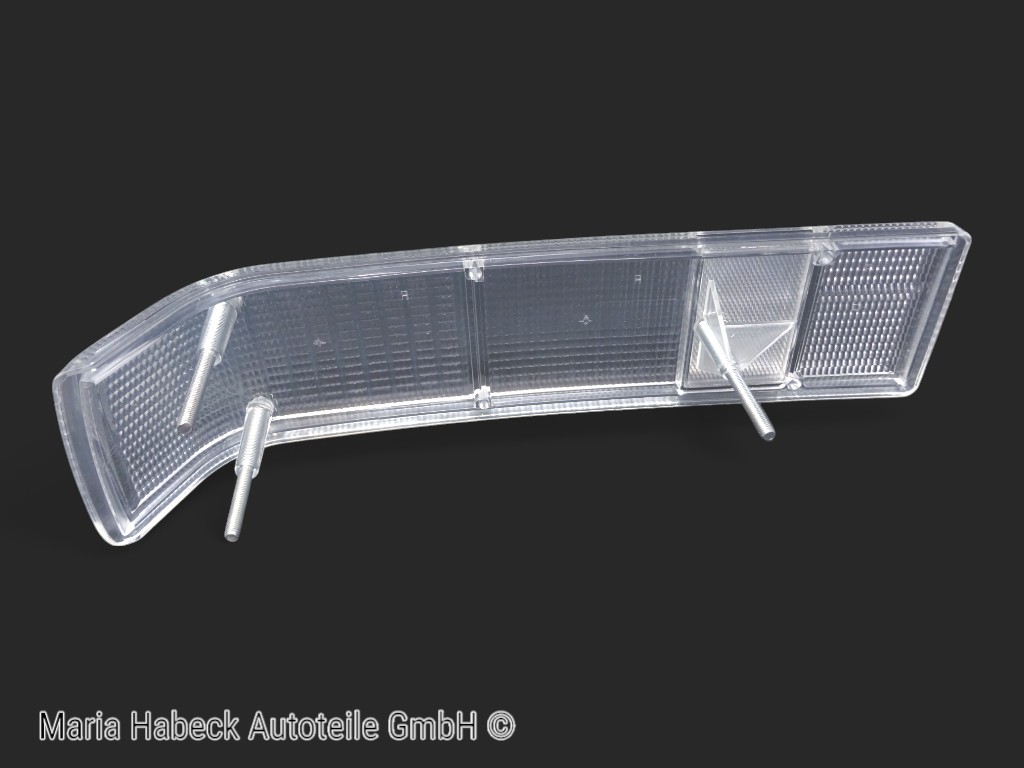 TMP tail light glass rear right white EU without refl.  Porsche 914  91463140412