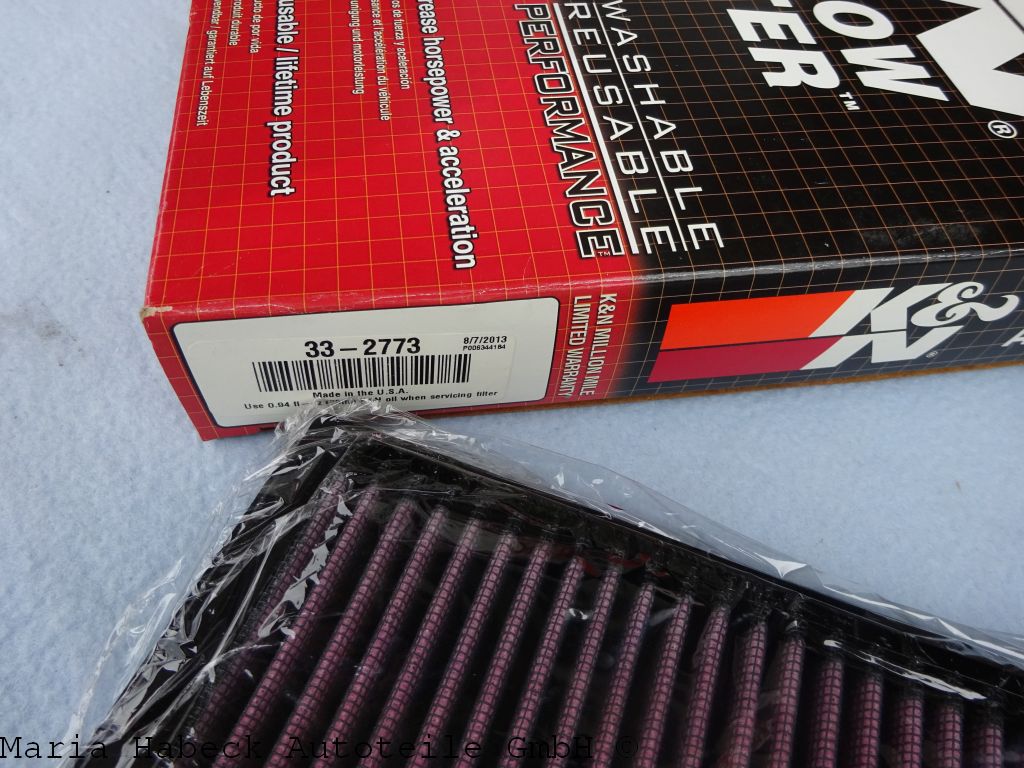 K&N Air filter Boxster   33-2773