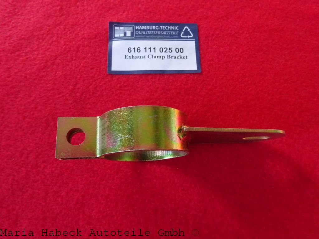 HT pipe clamp for tailpipes 43 mm Porsche BJ 356 50-65 61611102500