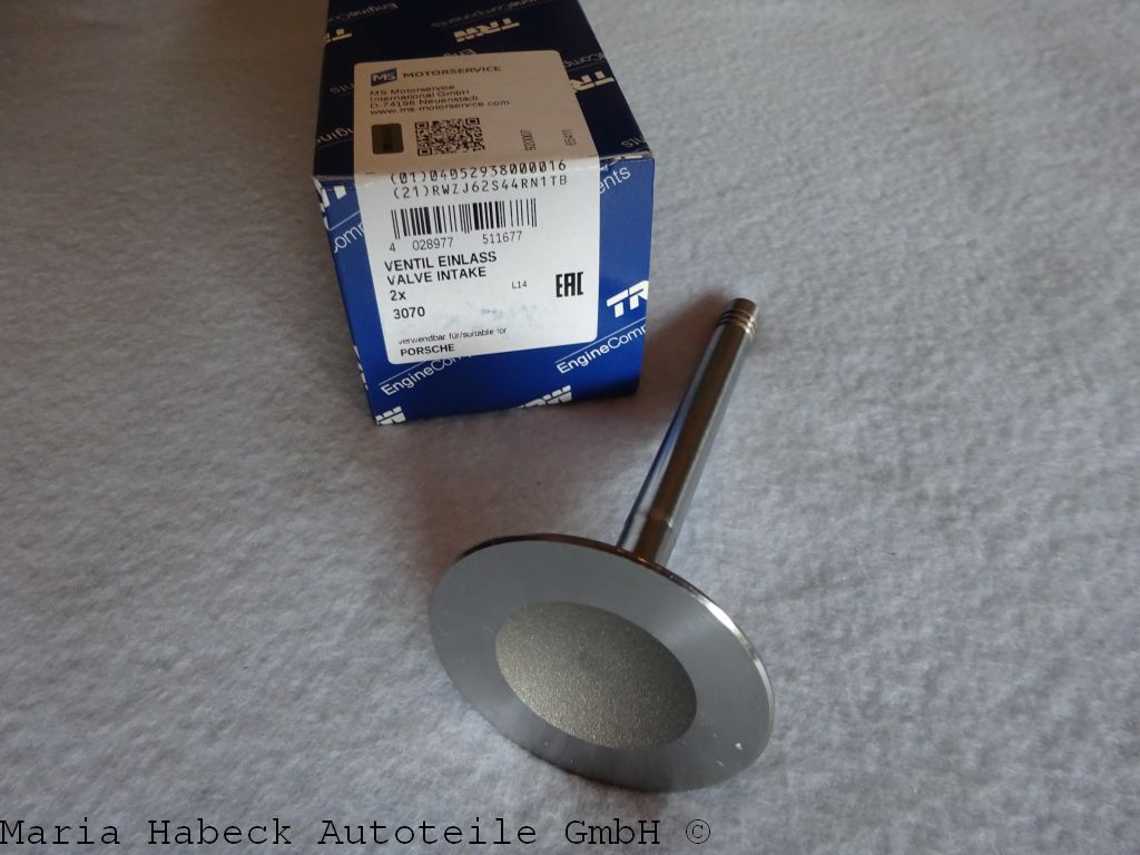 TRW intake valve 911 3.0-3.2 93010540901/3070