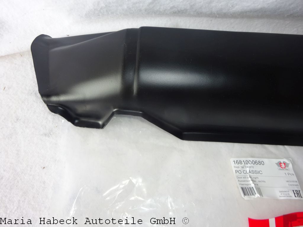 JP Außenschweller rechts Porsche 911 Bj. 65-73 590976 90150340220 JP Außenschweller rechts Porsche 911 Bj. 65-73 590976 90150340220