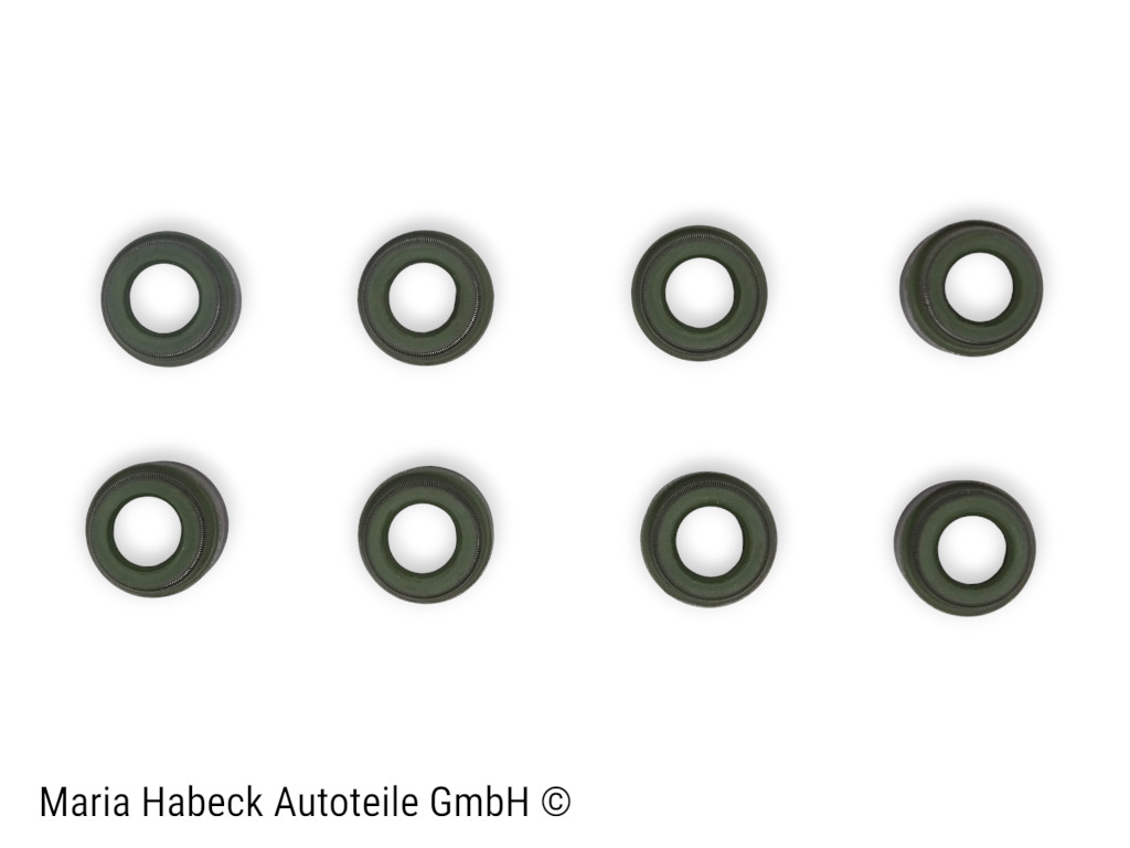 Elring valve stem seal SET 8 pics  for all Porsche 924  814.882  046109675A Elring valve stem seal SET 8 pics  for all Porsche 924  814.882  046109675A