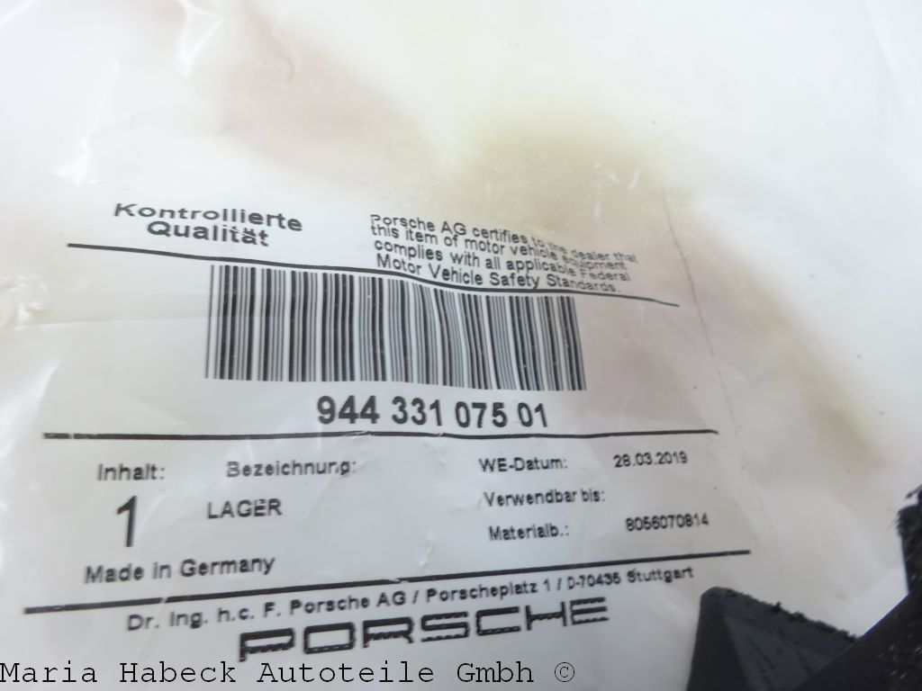 OE support bearing rear axle left  for Porsche 924 / 944 / 968 94433107501 OE support bearing rear axle left  for Porsche 924 / 944 / 968 94433107501