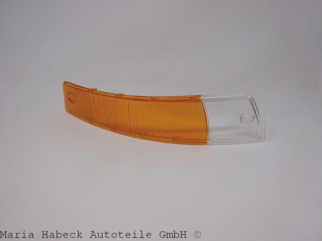 Blinker glass front right, without frame, with screws EU Porsche 911 / 912 65-68 Blinker glass front right, without frame, with screws EU Porsche 911 / 912 65-68