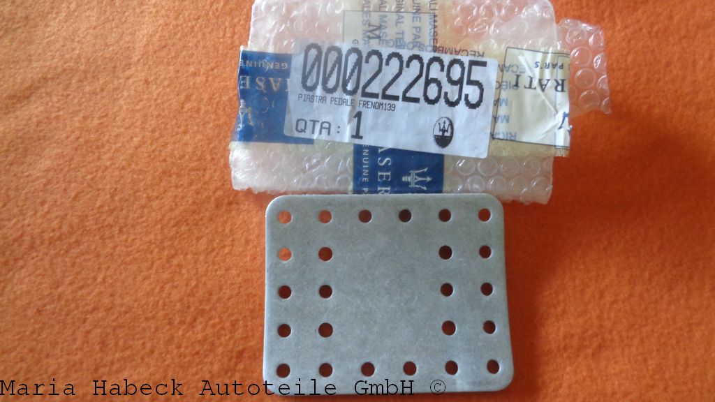 Bremspedal Auflage 222695  passend für Maserati Gran Cabrio Gran Turismo QTP