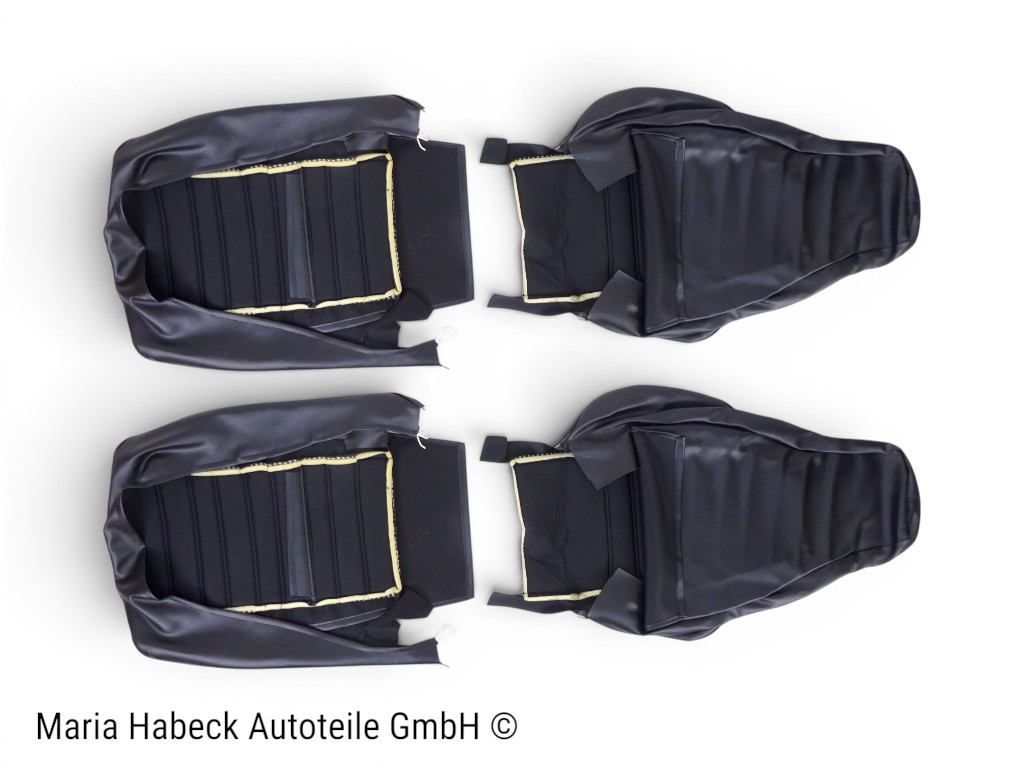 S-Trim Sitzbezug Kunstleder Pepita  SET 2 Stck  Porsche 911  74-84  91152107200