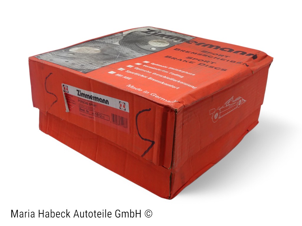 Brake Discs SET 944 S2 / 968 VA Sport 1512 50 Brake Discs SET 944 S2 / 968 VA Sport 1512 50