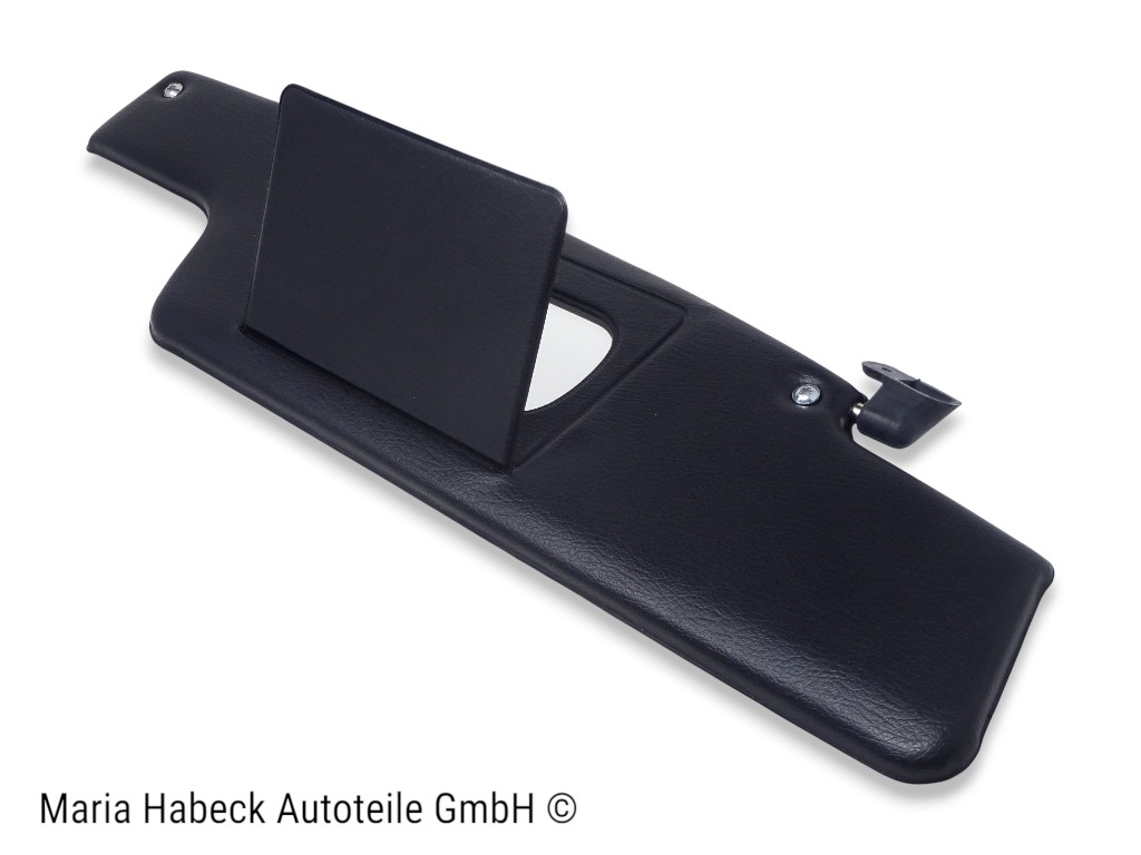 S-Trim  Sonnenblenden  SET  Porsche 914  schwarz  mit  Spiegel   91473104412