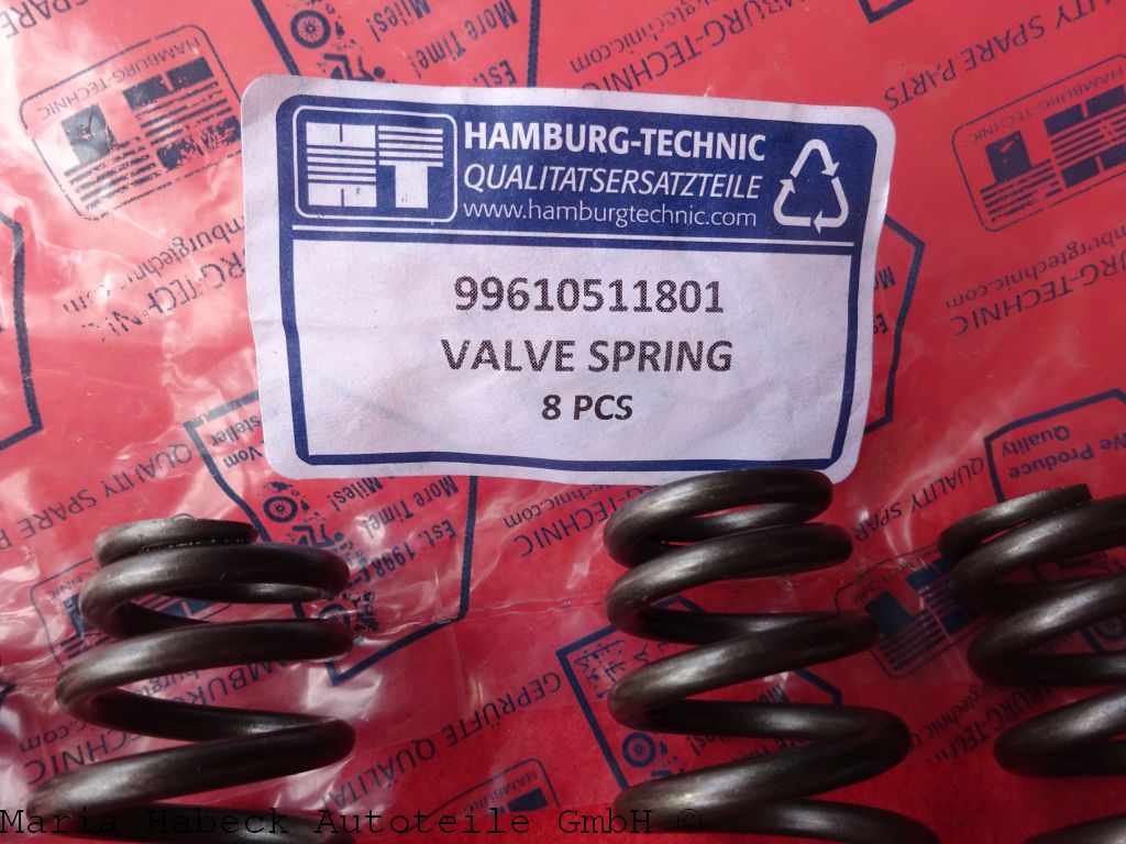 HT SET  valve spring exhaust valve 12pcs.  987 996 997    996105181801 HT SET  valve spring exhaust valve 12pcs.  987 996 997    996105181801