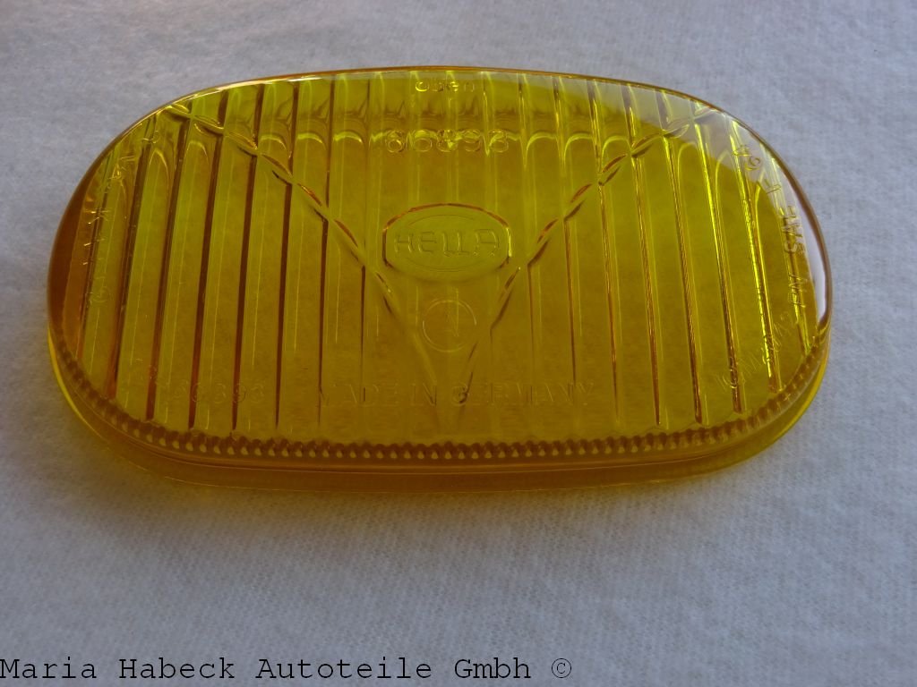Hella 128 ZN replacement glass fog light yellow Porsche 911 64463121104