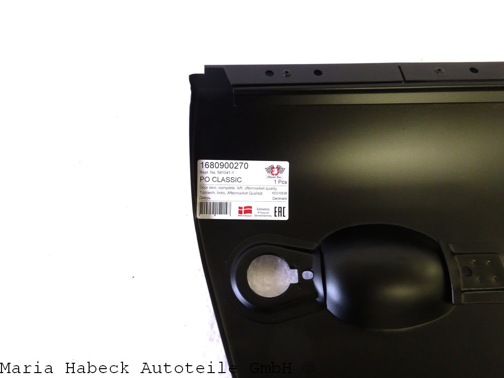 JP door outer skin door panel left Porsche 911 / 964 / 993 591041-1  91153120100 JP door outer skin door panel left Porsche 911 / 964 / 993 591041-1  91153120100