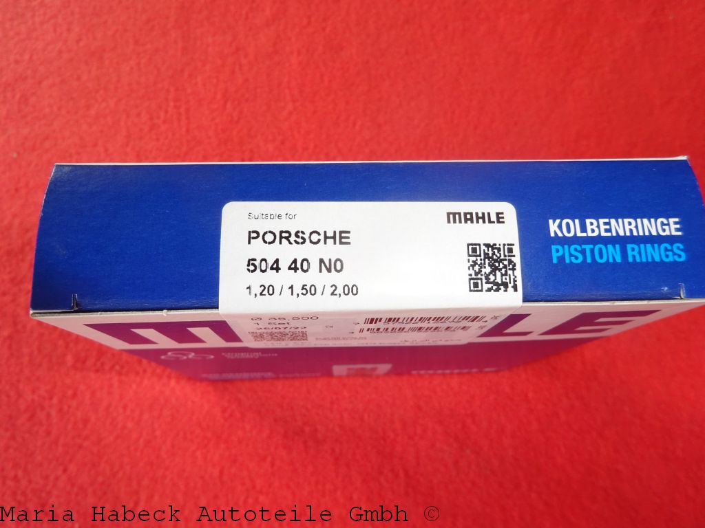 Mahle piston ring set Porsche Boxster 986 987 50440N0 99610307300