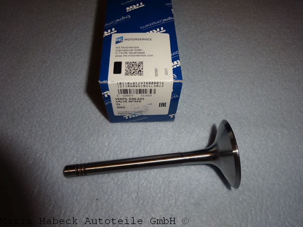 TRW Einlassventil  Porsche 911 2,2-2,7   3063   91110541120 TRW Einlassventil  Porsche 911 2,2-2,7   3063   91110541120