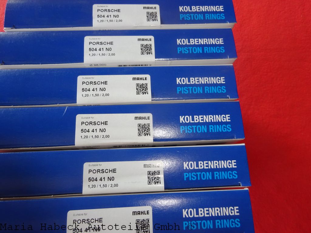 Mahle piston ring set set 6 966 3.4 l 1.2/1.5/2.0mm 50441N0 99610505302 Mahle piston ring set set 6 966 3.4 l 1.2/1.5/2.0mm 50441N0 99610505302