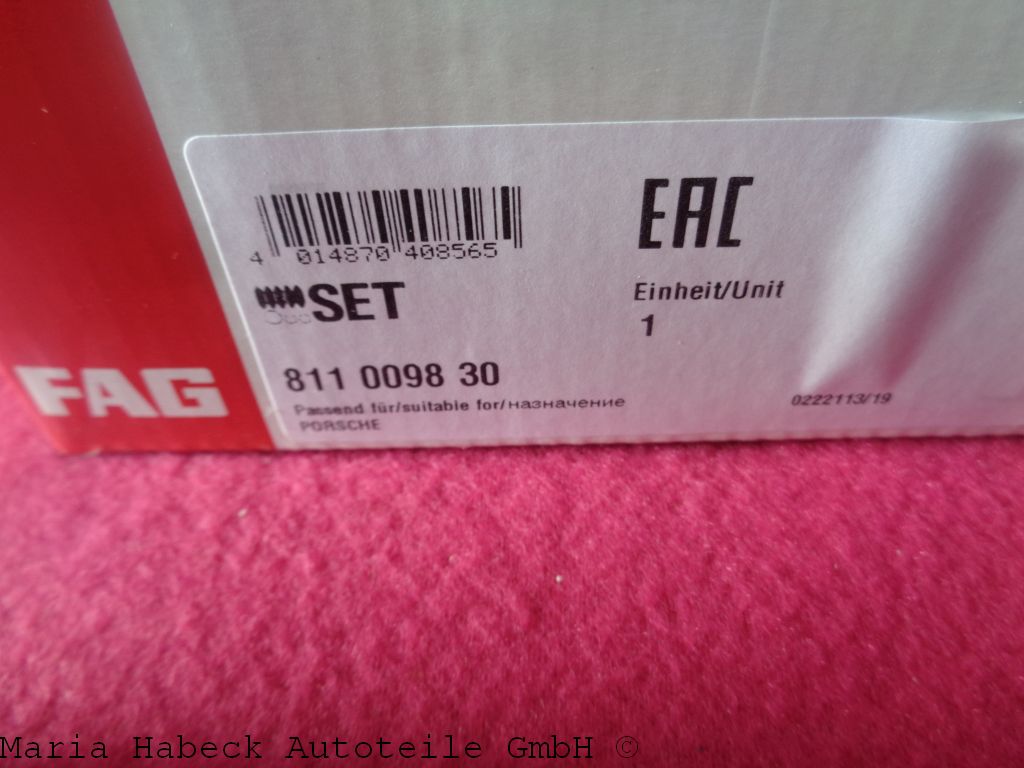 FAG Staubschutzsatz Stoßdämpfer VA  996 / 997   811009830