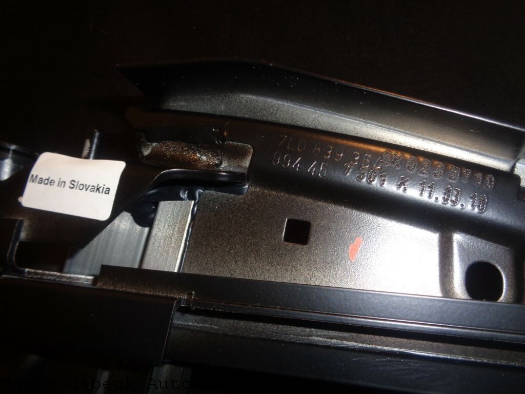 Original rear right door frame  for Porsche Cayenne 955 / VW Touareg  7L0839354K Original rear right door frame  for Porsche Cayenne 955 / VW Touareg  7L0839354K