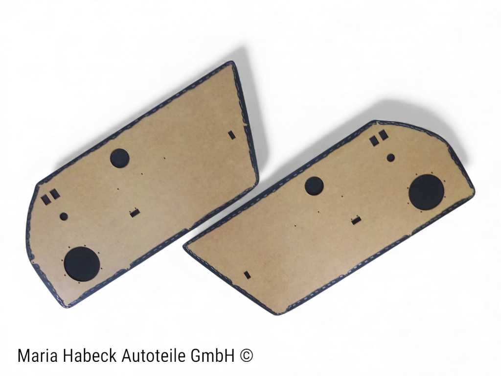 S-Trim Türverkleidung schwarz RS-Style SET rechts+links  für Porsche 964 / 993