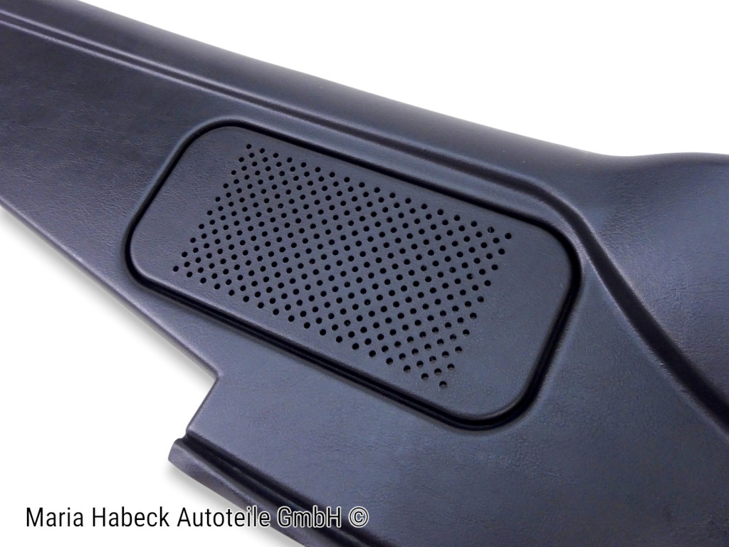 S-Trim Dashboard cover black w/ speaker grille  Porsche 911 1968-73  91155203100