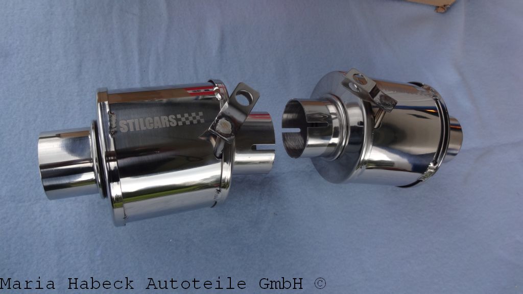 Stilcars Heating flaps set stainless steel short 356 B / C T5