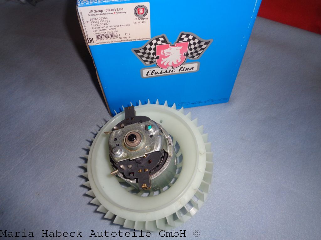 JP fan motor in engine compartment Porsche 964 / 993 99362432801 JP fan motor in engine compartment Porsche 964 / 993 99362432801