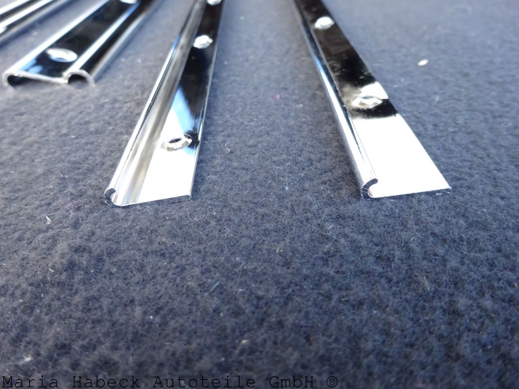 S-Trim Einstiegsleisten Alu SET  für Porsche 356 A / B / C  64455111700