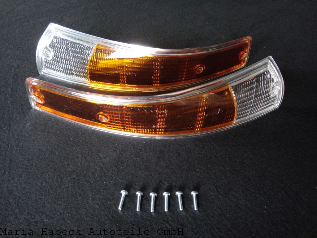 TMP indicator lenses SET 2 front left + right EU / Cr 69-73 91163191203 / 911631