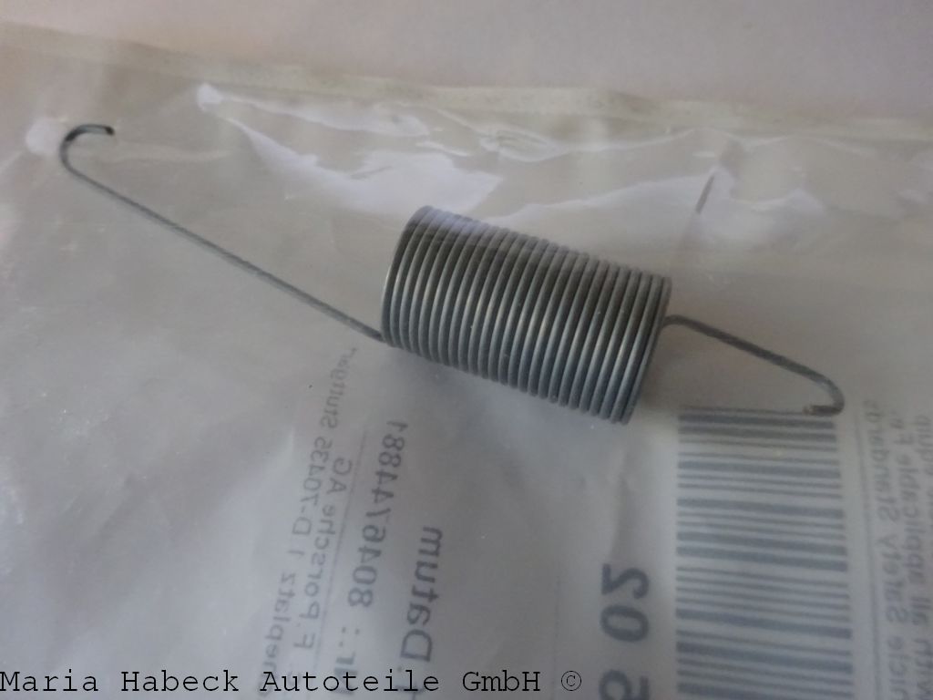 OE Tension spring for lever/intake pipe  for Porsche 911 3.0 SC  91111016502 OE Tension spring for lever/intake pipe  for Porsche 911 3.0 SC  91111016502