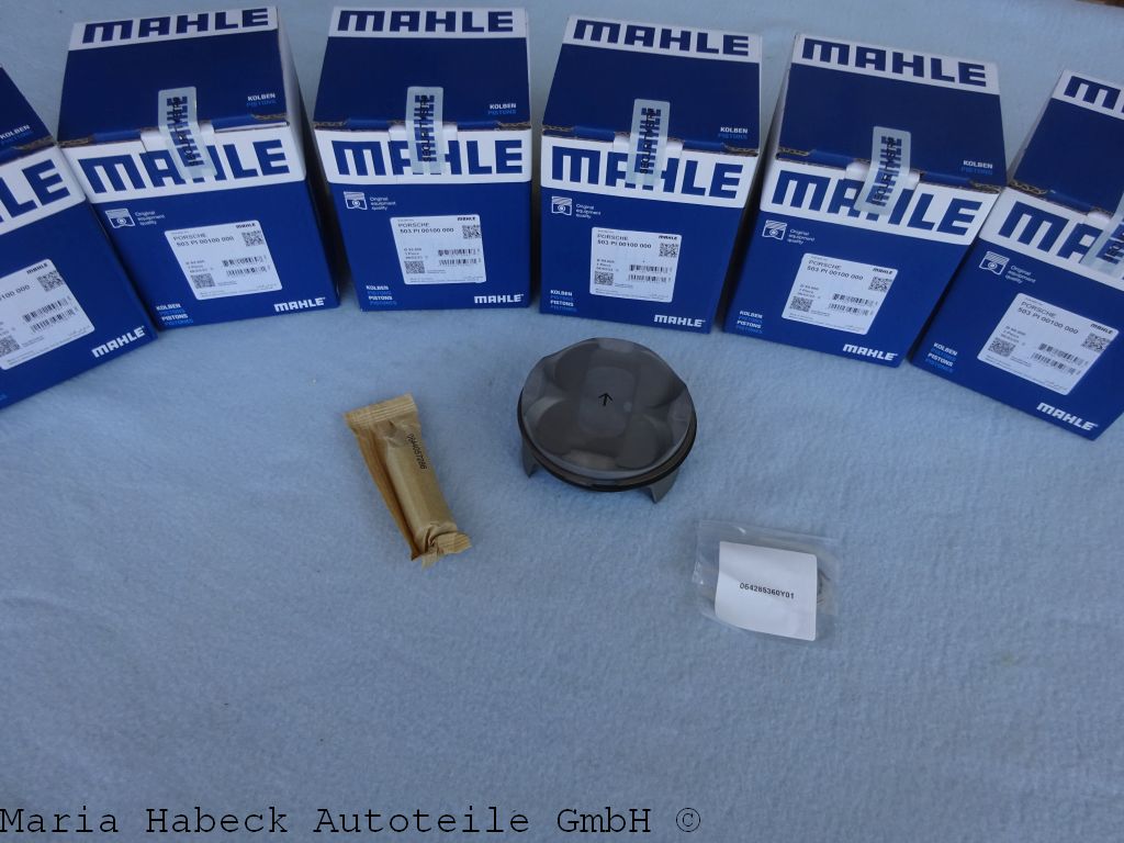Mahle piston SET 6 pieces 997 3.8 Carrera 4S 503PI00100000 99710303030 Mahle piston SET 6 pieces 997 3.8 Carrera 4S 503PI00100000 99710303030