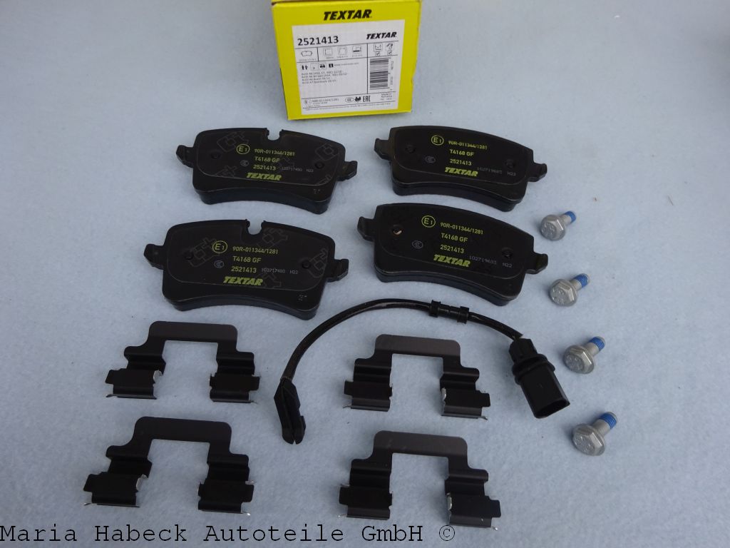 Textar Brake pad set for Macan (95B) rear 2521413 Textar Brake pad set for Macan (95B) rear 2521413