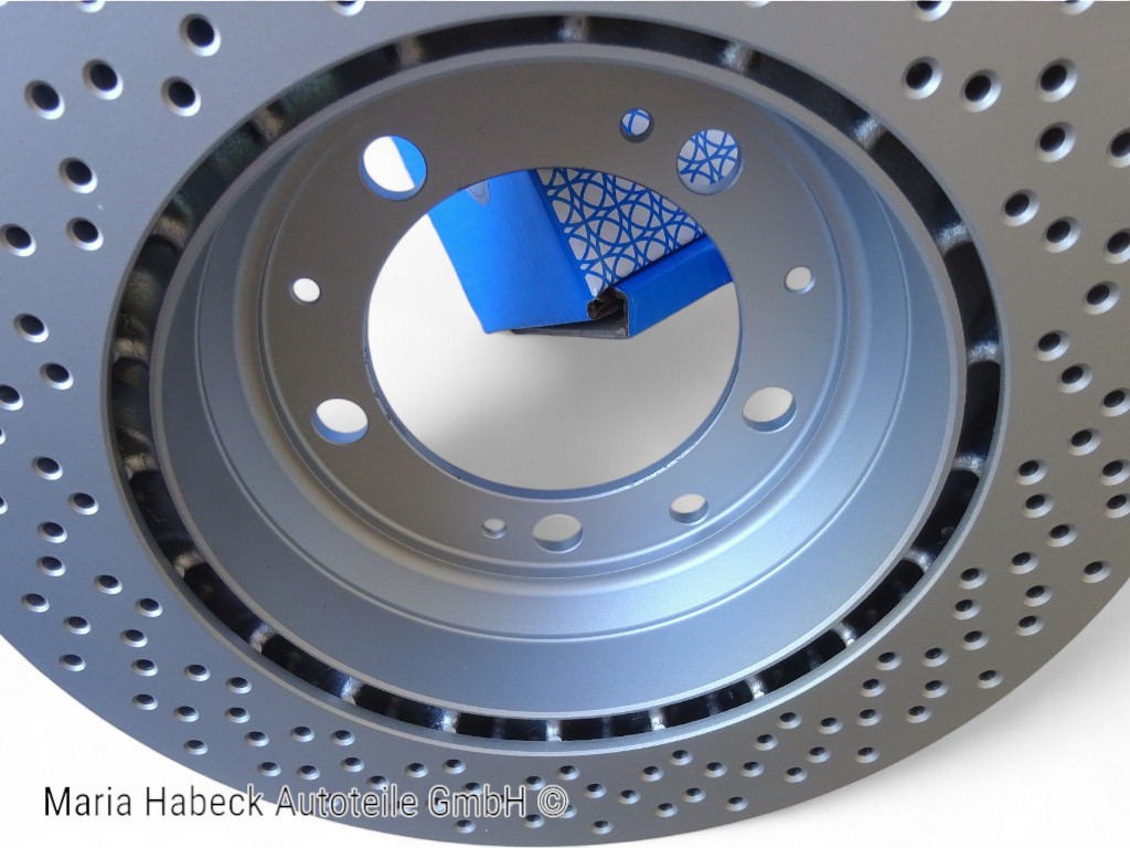 JP Brake disk rear axle left / right  for Porsche 993  1663201000  99335204102