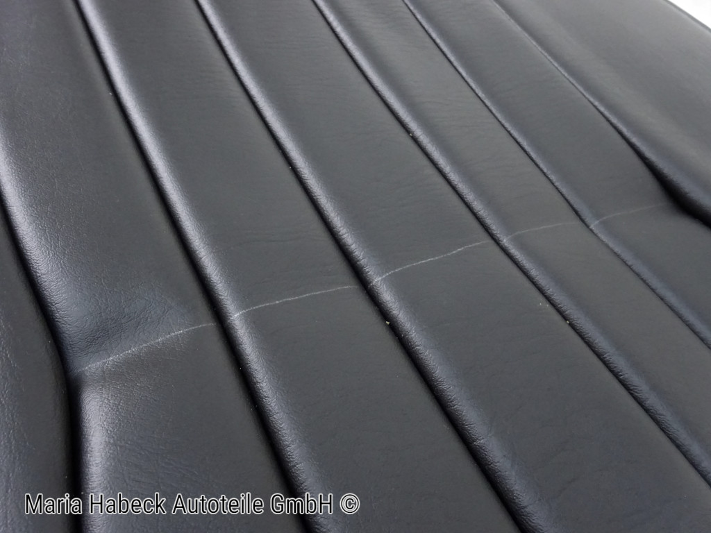 S-Trim Vinylbezug  Porsche  356 Sitzbezug schwarz   links / rechts  1960-1965
