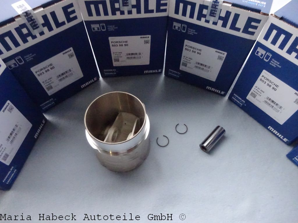 Mahle Piston and Cylinder Assy Set 6 Porsche 3.3 Turbo 5039890 93010396904 Mahle Piston and Cylinder Assy Set 6 Porsche 3.3 Turbo 5039890 93010396904