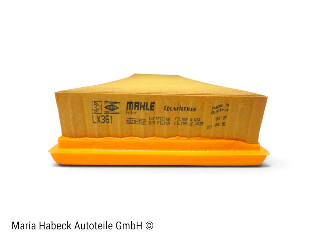 Mahle Luftfiltereinsatz  Porsche 944 S 2,5  16V 190PS  LX 361   94411018800