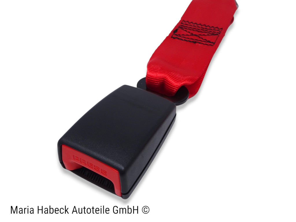 S-Trim 2-point lap belt red  for Porsche 911 / 924 / 968  47785779570B