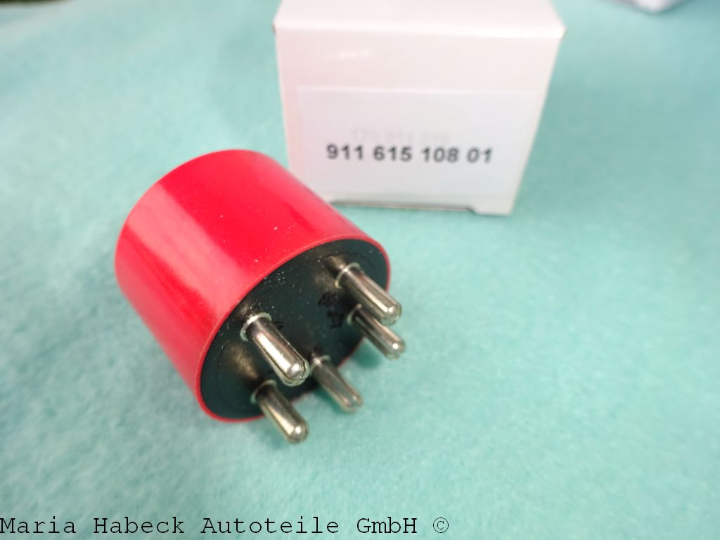 HT Relais Einheitsrelais rot Benzinpumpe 911   911 615 108 01