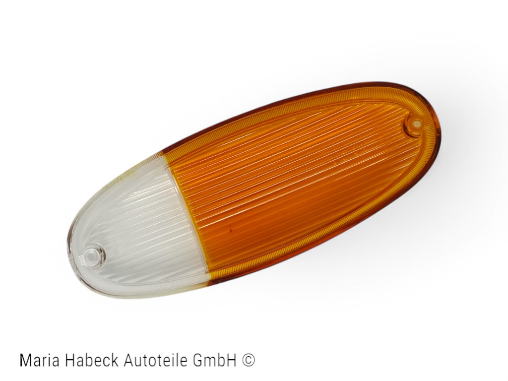 TMP indicator lens front orange white EU for Porsche 914  91463193710