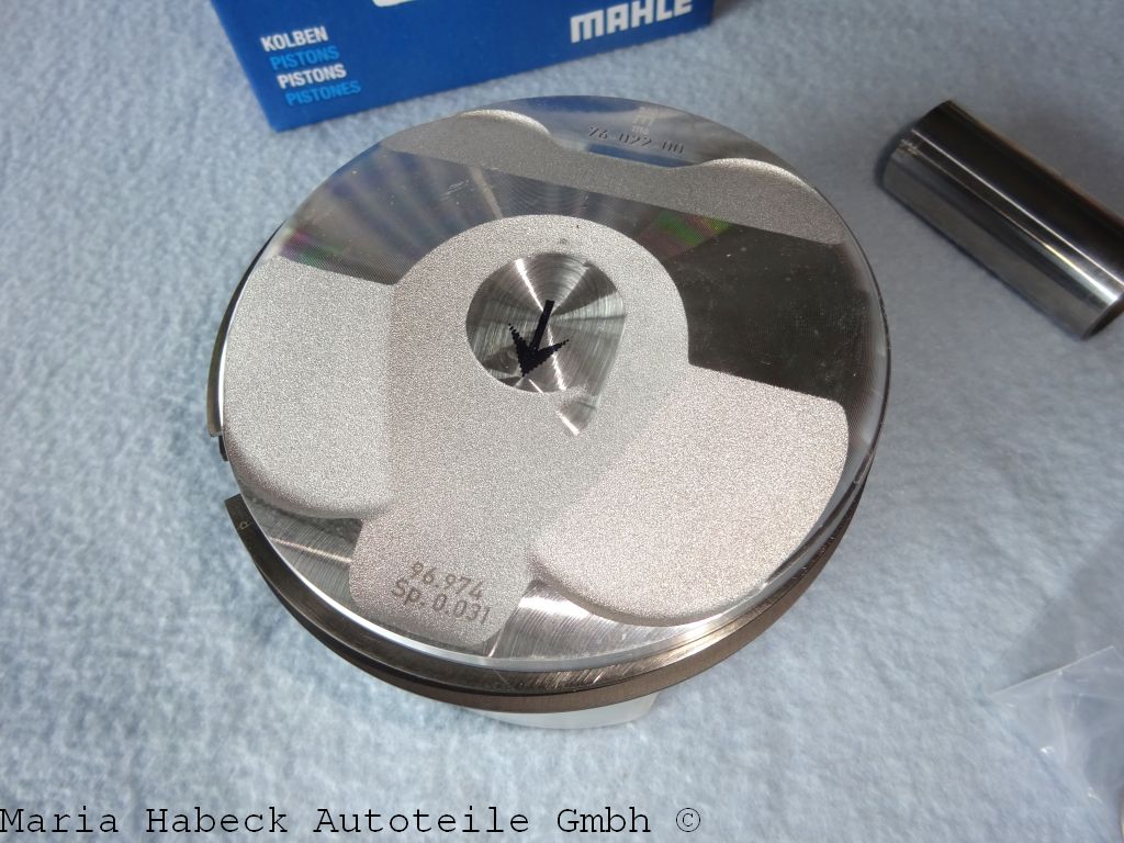 Mahle piston Porsche 997 3.6 Carrera 2/4 503PI00107000 9A110303600 Mahle piston Porsche 997 3.6 Carrera 2/4 503PI00107000 9A110303600