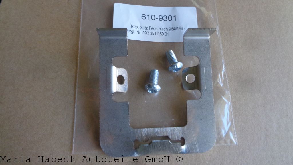 CPS Repair kit spring plate front brake caliper 993  993 351 959 01