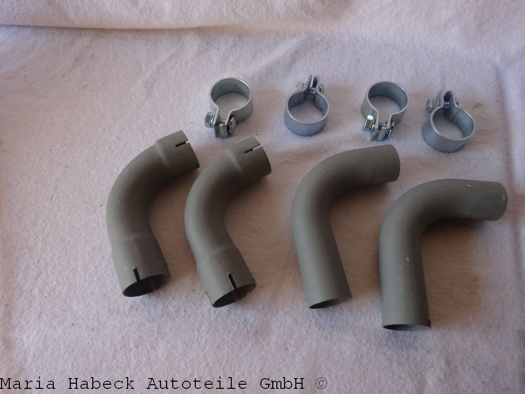 JP tailpipe set grey Porsche 356 A 92.302 61611100500 JP tailpipe set grey Porsche 356 A 92.302 61611100500