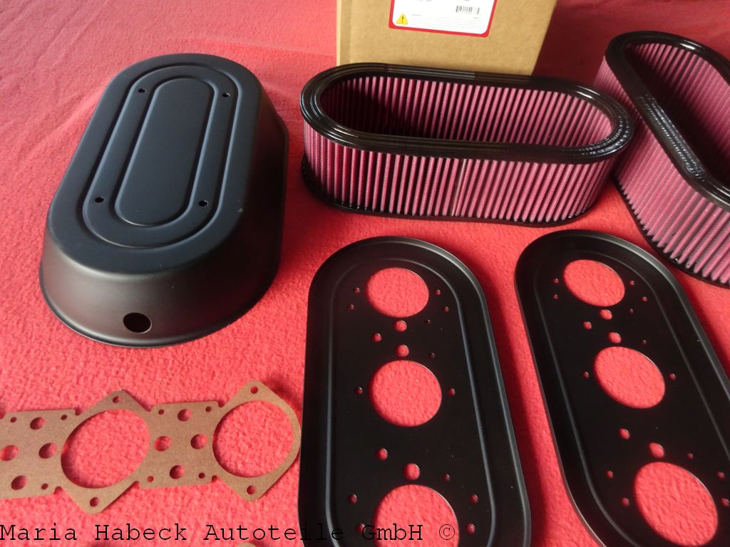 PMO Luftfilter Set Komplett USA Rain shield  PM-O310-0 für 911 Vergaser PMO Luftfilter Set Komplett USA Rain shield  PM-O310-0 für 911 Vergaser